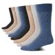 thumbnail image 1 of Calcetines de vestir Tommy Hilfiger, paquete de 8 unidades, cómodos y elásticos, para hombre, 1 of 6