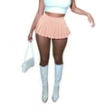 thumbnail image 4 of A-Line Pleated Vintage Skirts for Women Mini Skirt Club High Elastic Tennis Skating Skirt A Line Skirt, 4 of 7
