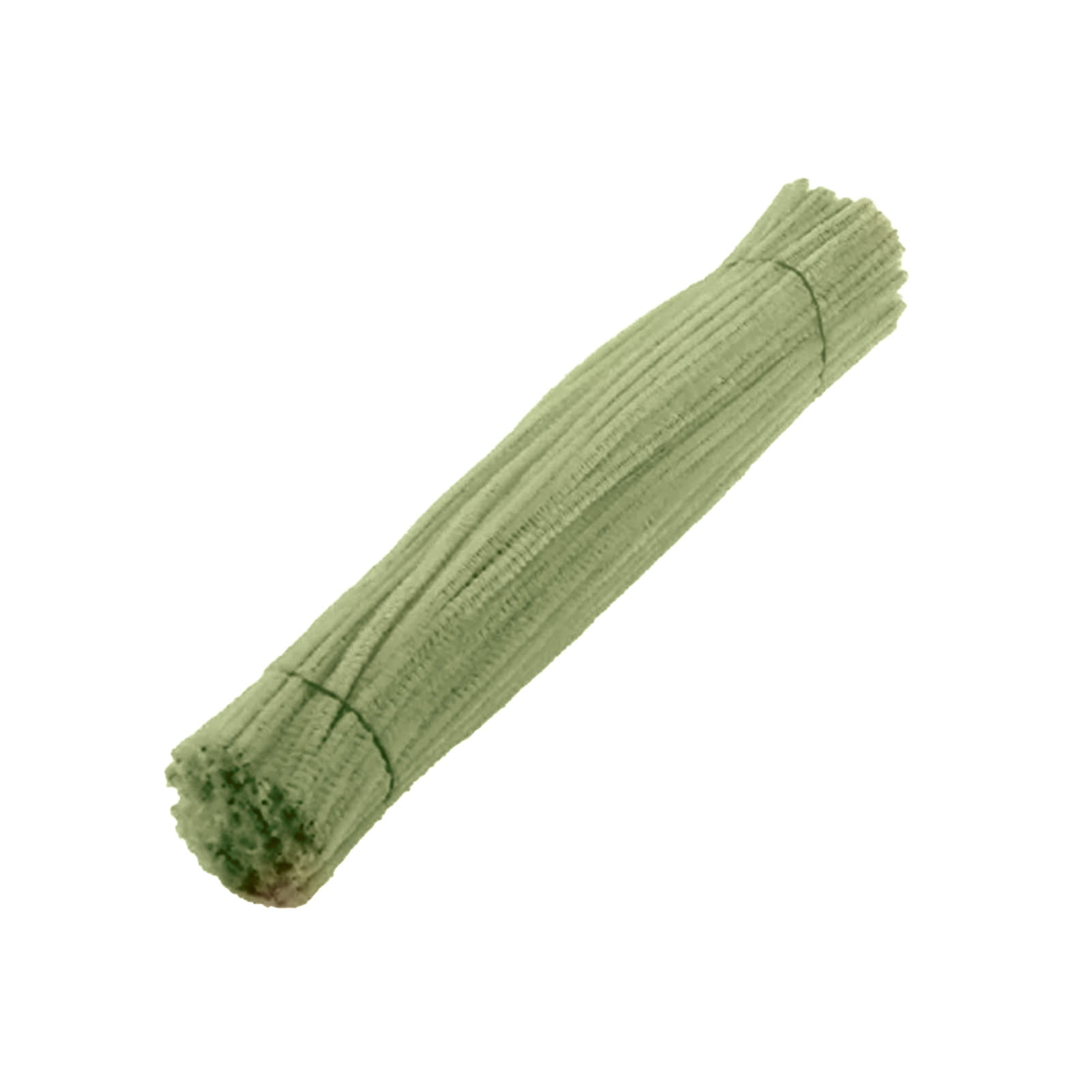 Caydo 300 Pieces Green Pipe Cleaners - 6mm X 12 Inch Chenille Stems For DIY Crafts, Christmas Decor, School Projects & Kids Activities