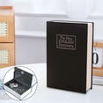 thumbnail image 3 of Disguised Book Safe for Hidden Storage, Portable Lockbox with Key Lock for Valuables, Secret Compartment for Jewelry, Documents, and Cash, Decorative Security Box for Home and Office, 3 of 6
