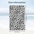 thumbnail image 4 of Yibo Dalmatian Print Beach Towel Sand Free Quick Dry Swim Pool Towel for Bath,Beach,Pool,Gym,Travel Gifts, 4 of 9