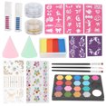thumbnail image 3 of Face Painting Pigment, Face Body Paint Oil Palette Wide Use Convenient 19 Colors For Theme Party For Carnival For Birthday, 3 of 8