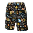 thumbnail image 4 of Balery Basketball Traje de Baño Estilo Hawaiano para Hombre, Shorts de Secado Rápido con Bolsillos-Small, 4 of 6