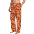 thumbnail image 2 of Xecao Pizza Men's Straight Lounge Pajama Pants: The Ultimate in Comfortable Sleepwear, 2 of 9