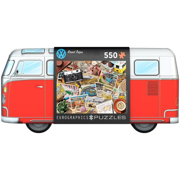 EuroGraphics -  VW Road Trips 550 PC Puzzle (Tin) -