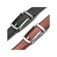 thumbnail image 5 of Men's Swank Hasp Leather 2 Pack Linxx Ratchet Belt, 5 of 5