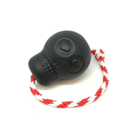 UPC: 0810216024314 | USA-K9 by SodaPup – Magnum Natural Rubber Sugar Skull Chew Toy  Reward Toy  Tug Toy  Retrieving Toy and Treat Dispenser for The Most Aggressive Chewers  Guaranteed Tough  Black  Large