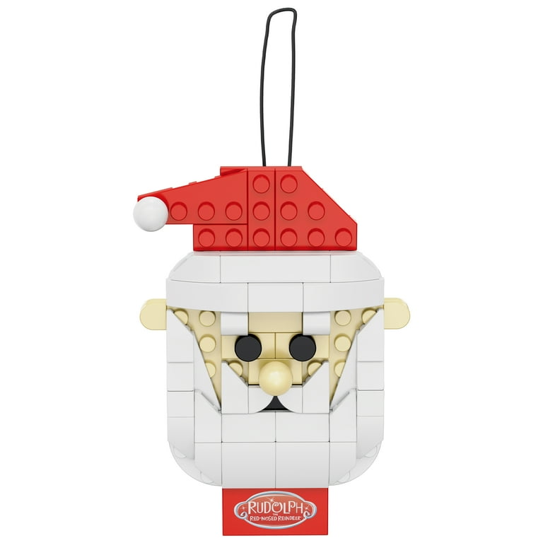 R*O様 ディノバルド ステンドマスコット Brickcraft Rudolph the Red-Nosed Reindeer Santa Claus Ornament