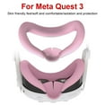 thumbnail image 2 of Bsvklp Almohadilla Facial Máscara Silicona Almohadilla Protectora Facial A Prueba para Meta Quest 3 (rosa), 2 of 5