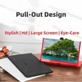 thumbnail image 6 of Screen Magnifier Version, Projector Screen Amplifier, Pull-Out Phone Screen Magnifier, 2026 New Mobile Phone 3D HD Magnifying Projector Screen Enlarger (Red, 12 inches), 6 of 8