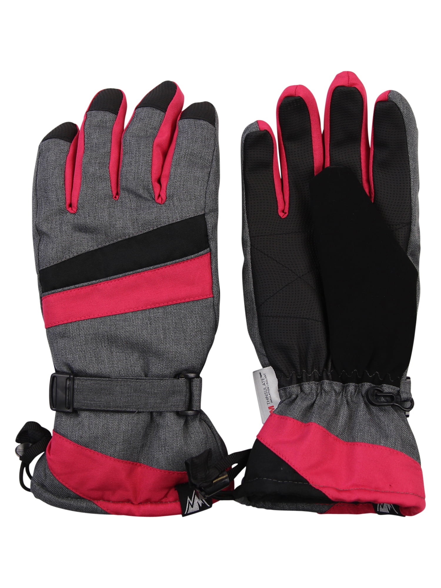 Men Women 30℃ Winter Warm Ski Gloves Waterproof Snowboard Brand Head Gloves 