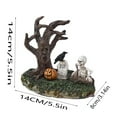 thumbnail image 3 of Décor de Scène d'Horreur d'Halloween en Résine - Zombie Réaliste, Ornement de Cimetière pour Table Intérieure, Présentation de Cour Extérieure, 3 of 6
