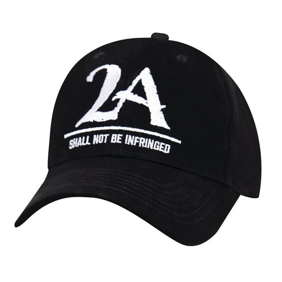Rothco 2A "Shall Not Be Infringed" Low Profile Cap - Black