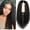 black, variant on Wig with Bangs, Wigs for Women, Fashion Front Lace Wig Women Small Roll Long 65cm