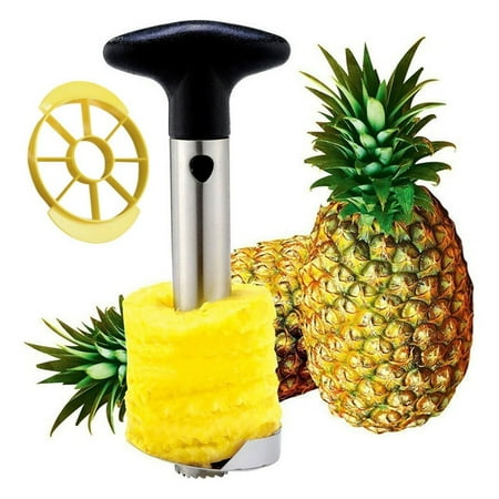 - Stainless Steel Fruit Pineapple Corer Slicer Peeler Cu