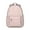 Pink-1, variant on Cute small backpack for school with juicy pink peach pattern compact travel backpack lightweight school bag for daily use and fresh tropical print