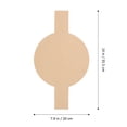 thumbnail image 2 of unbranded Papel De Precortado Marrón Para Hornear Pan Y Pasteles Sin Pegar, 2 of 7