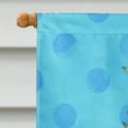 thumbnail image 3 of Carolines Treasures BB8191CHF Pineapple Blue Polkadot Flag Canvas House Size  Large multicolor, 3 of 4