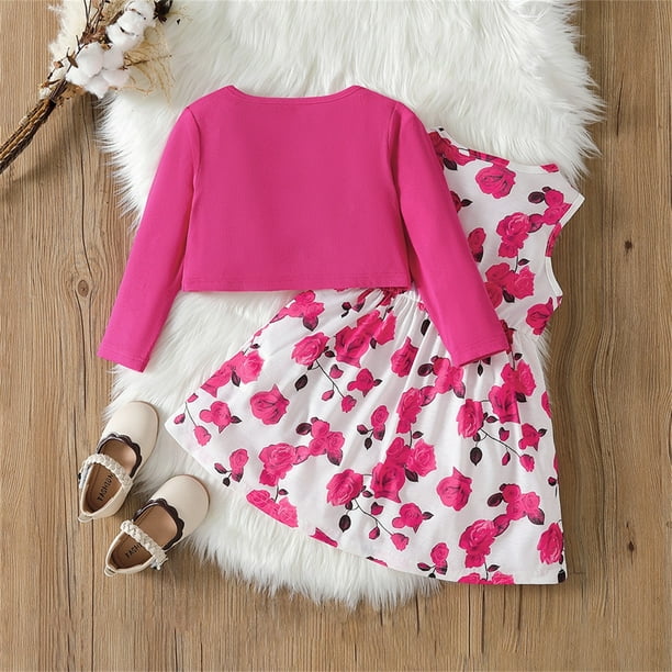 nsendm Big Kid dress 3 Months Baby Girl Clothes Dresses Toddler