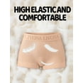 thumbnail image 3 of Livona Girls' Seamless Boyshort Underwear,Moisture-Wicking Kids Panties,No-Ride Design, 3 of 6