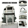 thumbnail image 3 of FORMRS Mini Backpack Purse for Women Travel Daypack Casual Shoulder Bag, Foggy Forest, 3 of 7