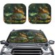 thumbnail image 2 of Balery Intellectual Frog Pond Parasol para parabrisas de coche de 2 piezas | Parasol plegable para parabrisas delantero de coche para la mayoría de sedanes-Large, 2 of 6