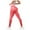 Watermelon Red, variant on Jkety Leggings With Pockets High Waisted Leggings for Women Soft Tummy Control Pants Non See Through Workout Yoga Pants for Running(Watermelon Red,M)