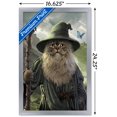thumbnail image 3 of Vincent Hie - Catdalf Wall Poster, 14.725" x 22.375", Framed, 3 of 3