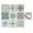 H, variant on simhoa 10Pcs Moslem Tile Wall Stickers for Bathroom Kitchen Backsplash Decor G