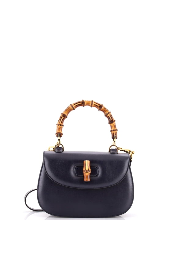 Pre-Owned Bamboo 1947 Top Handle Bag Leather Medium By Rebag