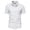 Red, variant on Mens Pullover Sports Blend Printed Short Sleeve Fashion Beach Tops,White,L