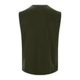 thumbnail image 3 of Afdoent Mens Tank Tops Men's Sleeveless Tank Tops Crewneck Solid Loose Fit Shirt Breathable, 3 of 7