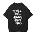 thumbnail image 4 of Gibobby Blusa de Trabajo de Manga Corta Blusa Mujer Blusa Top Básica(Negro,XL), 4 of 4