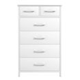 thumbnail image 6 of IKENO 6 Drawer Wood Dresser for Bedroom, Industrial Wood Storage Dresser Clothes Organizer, Storage Dresser with Sturdy Steel Frame, 6 of 6
