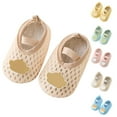 thumbnail image 4 of Otqutp Toddler Baby First Walkers Soft-Soled Sandals Lightweight Mesh Sneakers for Toddler Boys Girls Breathable Non Slip Socks, 4 of 6