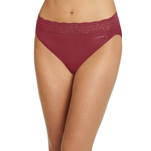Jockey No Panty Line Promise Bikini en Dentelle Tactel