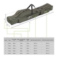 thumbnail image 3 of Sac de Transport Portable Pliable pour Canne à Pêche en Toile, Étui de Rangement pour Outils de Canne à Pêche, Équipement de Pêche, Attirail, 3 of 7