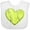 AA-White, variant on Inktastic Tennis Ball in Heart Boys or Girls Baby Bib