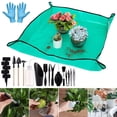 thumbnail image 2 of Eoperou Succulent Tool Set Indoor Plant Repotting Mat with Storage Bag Waterproof Miniature Succulent Hand Tools Plants Transplanting Supplies, 2 of 7