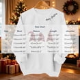 thumbnail image 4 of Jsaierl Women's Christmas Sweatshirts Plus Size Gnomes Graphic Sweatshirt Cotton Trendy Pullover Crewneck Tunic Long Sleeve Tops S-2XL, 4 of 9