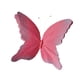 thumbnail image 4 of Mariposa artificial, decoración de pared con mariposas falsas para dormitorio, hogar, exteriores. Rosa, 4 of 9