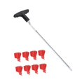 thumbnail image 2 of Vsenkes Golf Grip Removal Tool Golf Grip Remover Saver 11" Repair for Sports Golfing Red, 2 of 8