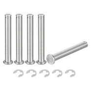 Uxcell Split Cotter Pin, 1.5mm X 16mm Stainless Steel Clip Fastener Fitting Silver Tone 60pack