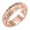 Rose Gold, variant on Cubic Zirconia Ring Gold Rose Gold Rose Rings Wedding Band Rings for Women Flower Rings Geometry Rings Size 5 11 Silver Gemstone Rings for Women Couples Rings Black Set