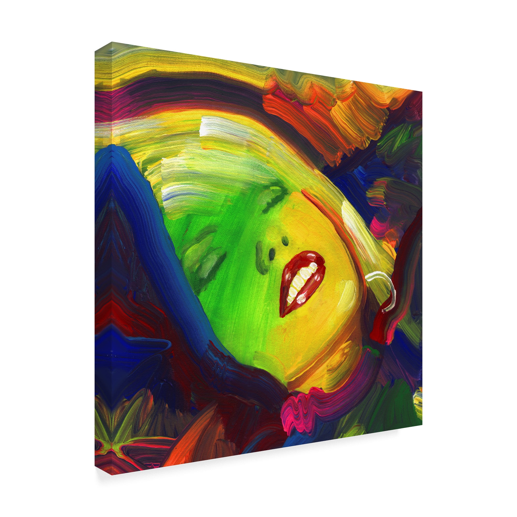 Trademark Fine Art 'Debbie Harry' Canvas Art by Howie Green