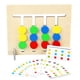 thumbnail image 4 of Juguete De Clasificación De Colores De Madera Para Niños, Juguete Educativo Montessori Para Edades Tempranas, Juego De 4 Colores, Tarjeta De Fruta, Entrenamiento De Pensamiento Lógico Para Niños Methold FN002827-00, 4 of 5