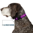 thumbnail image 6 of DC Comics Pet Collar, Dog Collar Plastic Buckle, Superman Logo In Heart Purple White Pink, 9.5 to 13 Inches 1.0 Inch Wide, 6 of 8