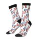 thumbnail image 1 of Balery Donkey Calcetas Largas con Estampado para Hombre y Mujer – Suaves y Transpirables, Talla Única (US 5-11), 1 of 6