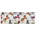 thumbnail image 6 of Yayeee Kitchen Valance Rod Pocket 54" x 18" Living Room Window Curtain, Rainbow Stars Pattern, 6 of 6