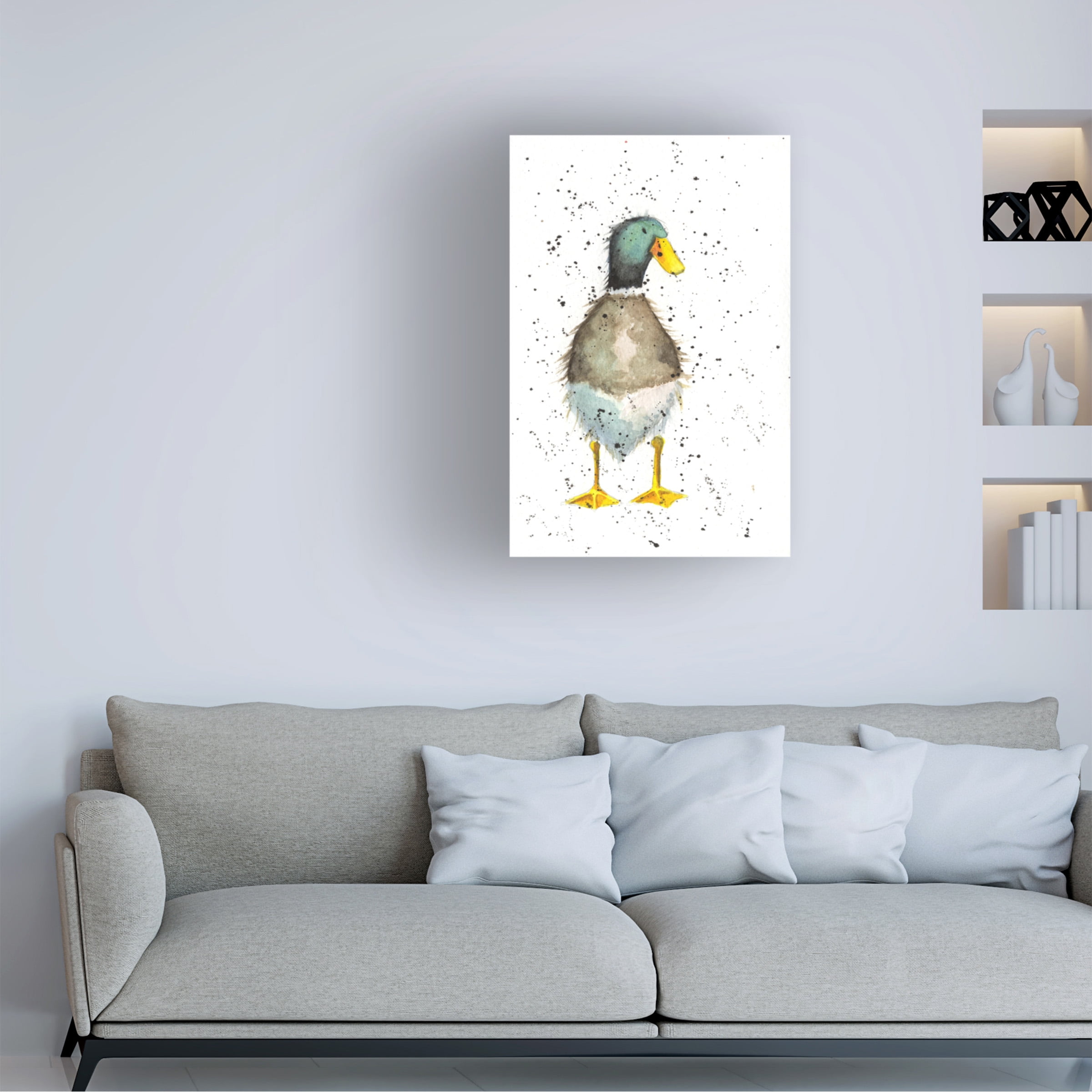 Michelle Campbell 'Duck 2' Canvas Art